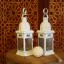 Lanterne marocchine realizzate in metallo e vetro