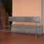 Panca per esterni dal design minimale